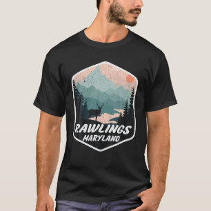 Rawlings Maryland MD Mountains Wandern Souveni T-Shirt