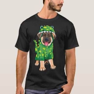 Rawr Deutscher Schäferhund Dinosaurier Hund T-Shirt