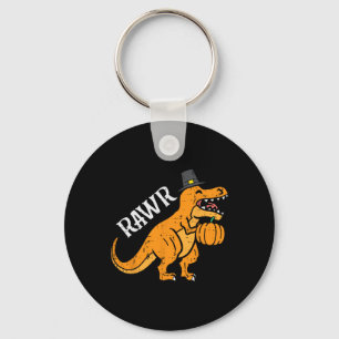 Rawr Dino Trex Pumpkin Erntedank Fall Kleinkind B Schlüsselanhänger