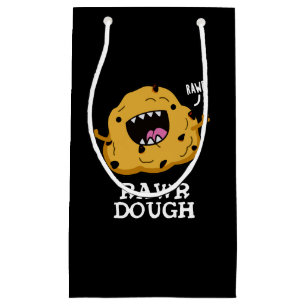 Rawr Dough Funny Food Pub Dark BG Kleine Geschenktüte