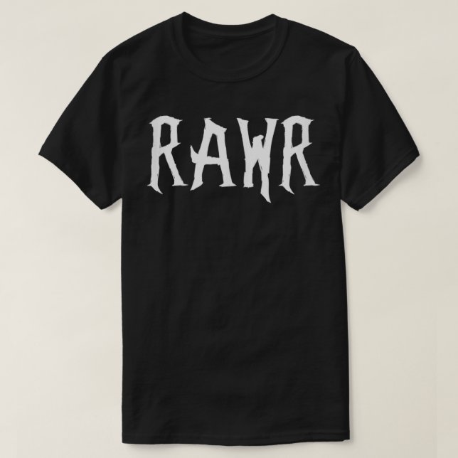 Rawr Emo T-Shirt (Design vorne)