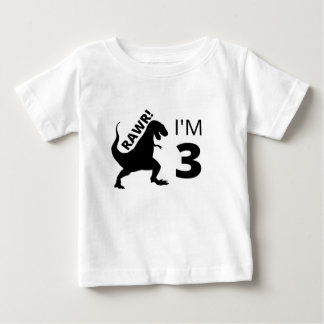 Rawr ! Je suis 3 t-shirts dinosaures