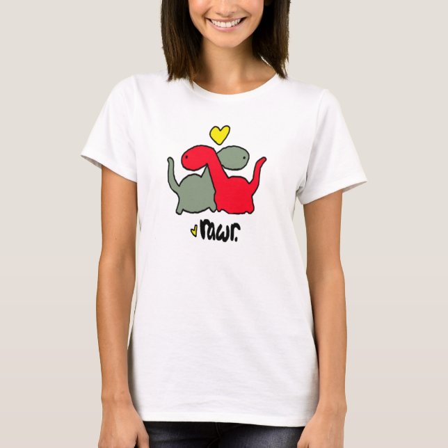 Rawr, moyens je t'aime dans le T-shirts de (Devant)
