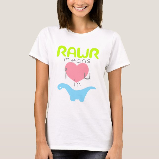Rawr T-Shirt (Vorderseite)