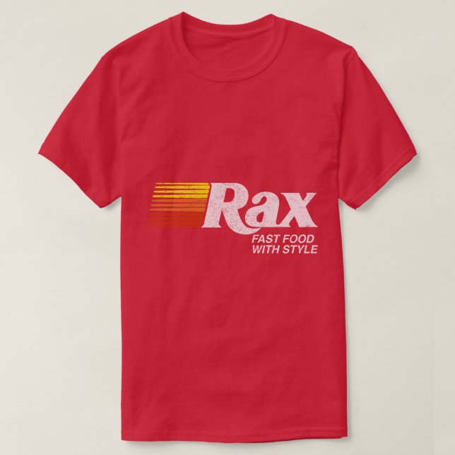 Rax Restaurants 1 T-Shirt (Design vorne)