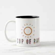 Ray Cup. Künstlerisches Logo