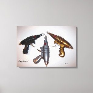 Ray Guns Art sur toile