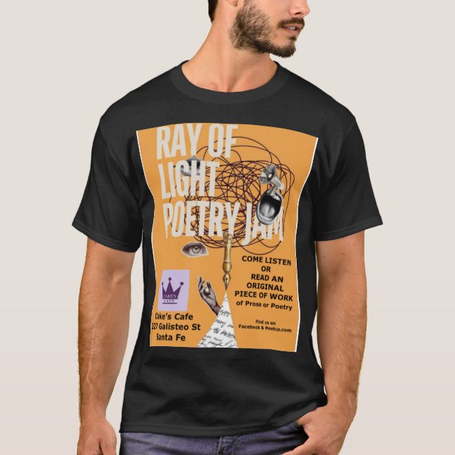Ray of Light Poetry Jam T-Shirt (Vorderseite)