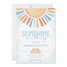 Ray of Sunshine Baby Shower Einladung