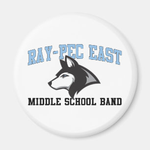 Ray-Pec East Middle School Band Magnet