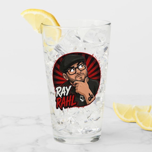Ray Rahl Glas Tasse (Vorderseite Ice)