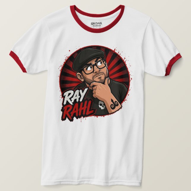 Ray Rahl Ringer T-Shirt (Design vorne)