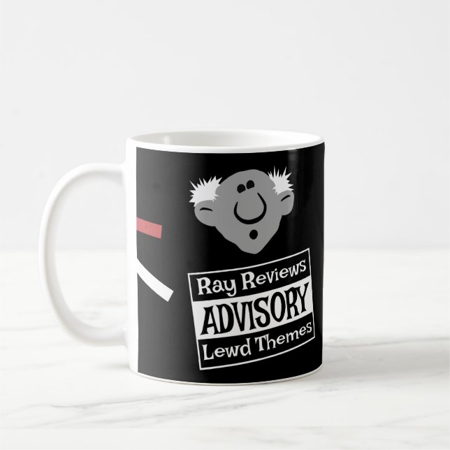 Ray Reviews Lewd Thèmes Mug (Gauche)
