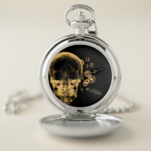 Ray-Skull- und Uhrenteile - Orange