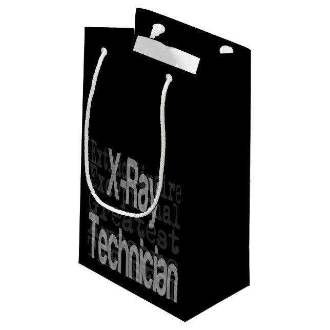 Ray Technician Extraordinaire Kleine Geschenktüte (Rückseite Schrägansicht)