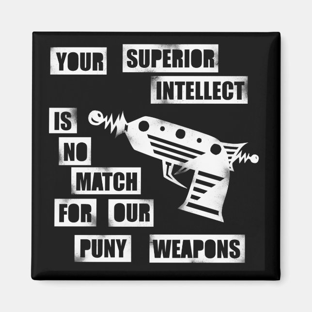 Raygun-2-Magnet Magnet (Vorne)