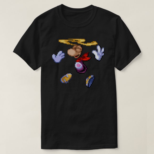 Rayman (original) - Flying Sticker.png T-Shirt (Design vorne)