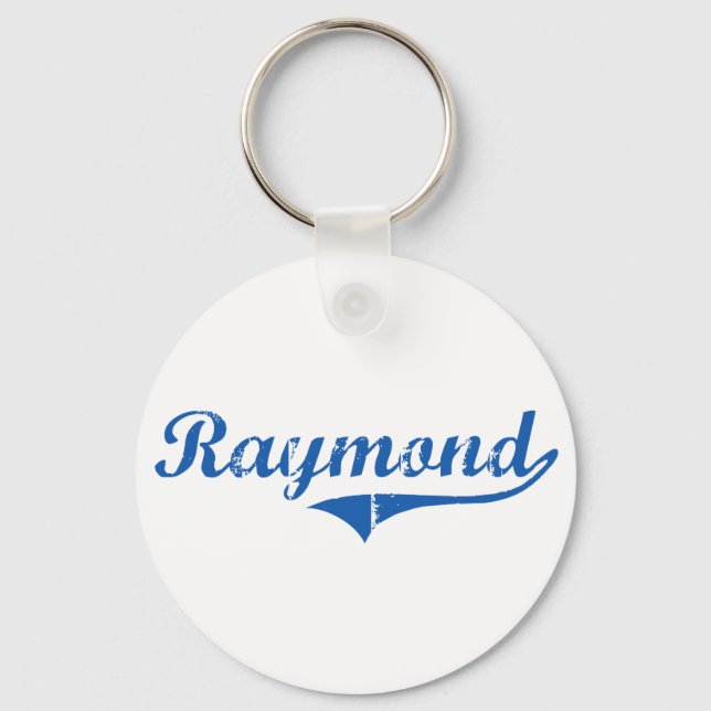 Raymond New Hampshire Classic Design Schlüsselanhänger (Vorderseite)