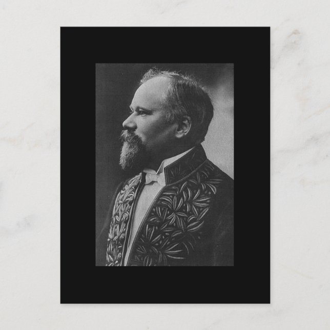 Raymond Poincaré Postkarte (Vorderseite)