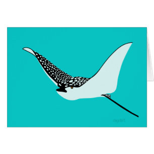 Rayon d'aigle tacheté