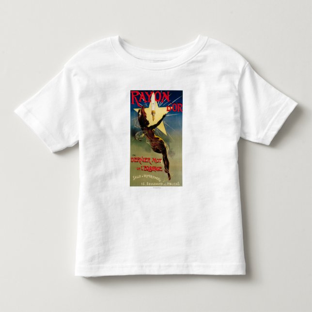 Rayon D'Or Restaurant-förderndes Plakat Kleinkind T-shirt (Vorderseite)