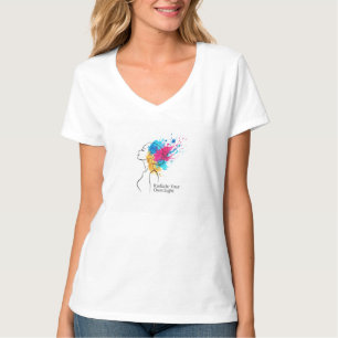 rayonner votre propre lumière Femme T-shirt de bas