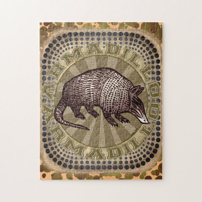 Rayons de tatou   puzzle (Vertical)