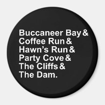 Raystown Lake Hangouts Magnet