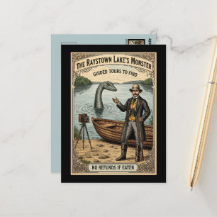 Raystown Lakes Monster Reise Postkarte
