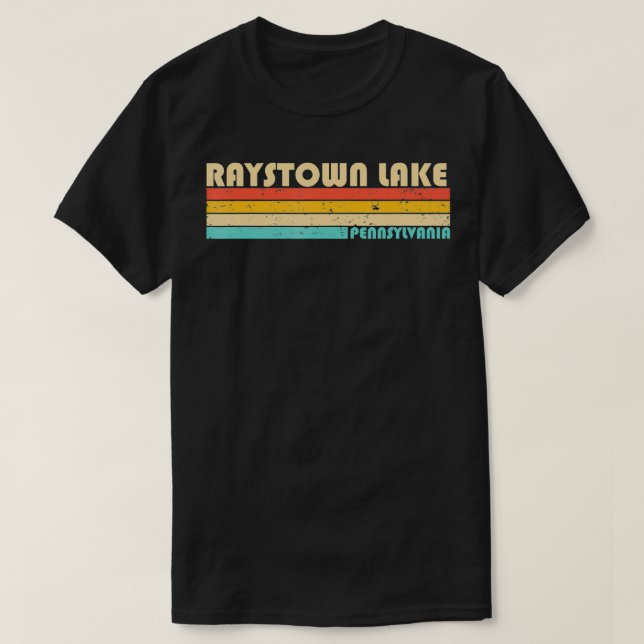 RAYSTOWN SEE PENNSYLVANIA Camping T-Shirt (Design vorne)