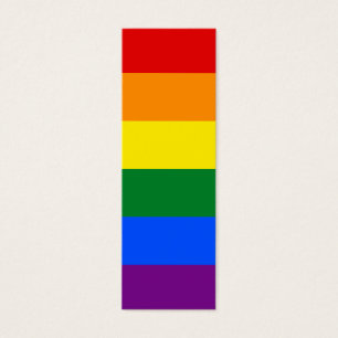 Rayure de drapeau d'arc-en-ciel de gay pride de