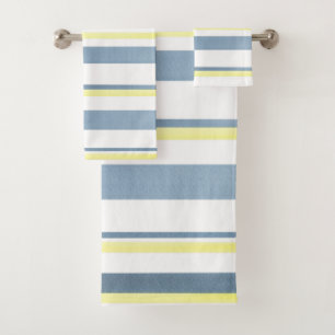 Rayures blanches jaunes bleues d'aquarelle