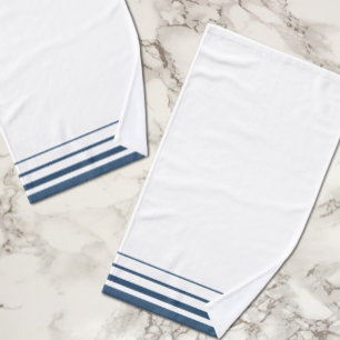 Rayures Bleu Marine Rustique