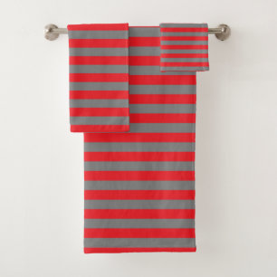 Rayures de gris de rouge et de charbon de bois