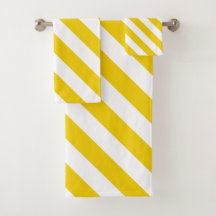 Rayures diagonales jaunes et blanches