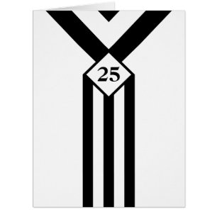 Rayures et chevrons noirs avec le monogramme sur