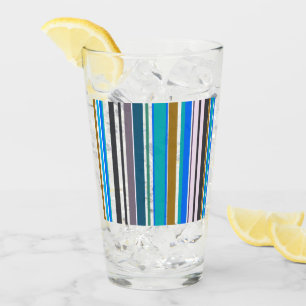 Rayures Modernes Tendance Verre
