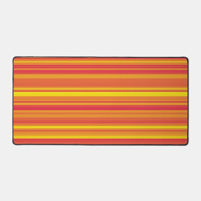 Rayures Orange Rouge Jaune (Recto)