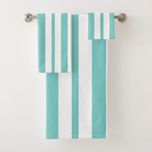 Rayures turquoises (En situation)