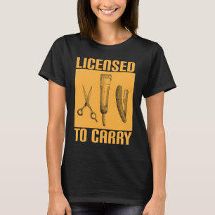 Razor Blade Barber, der Schere tragen darf T-Shirt