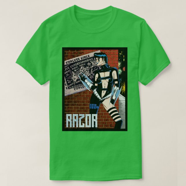 Razor PinUp T-Shirt (Design vorne)