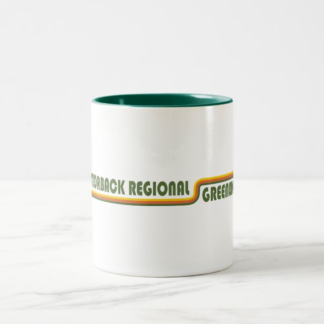 Razorback Regional Greenway Arkansas Zweifarbige Tasse (Mittel)