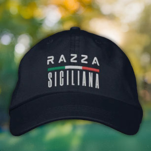 Razza Siciliana - Bestickte italienische Stolz-Müt Baseballkappe