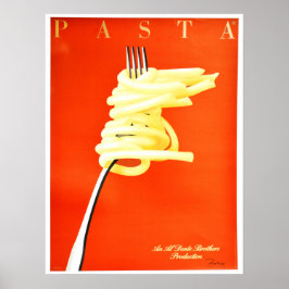 RAZZIA PASTA Al Pentolino Kunst, Dichtung und Musi Poster