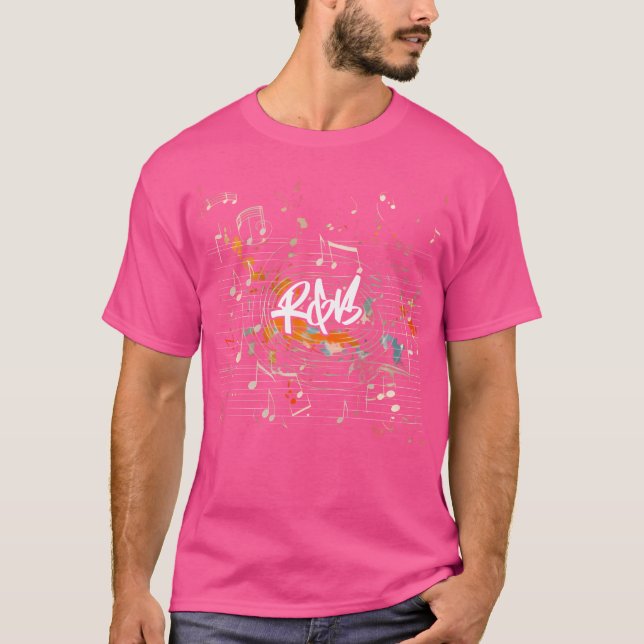 Rb Music Rb Lover Vinyl Oldschool Graffiti 90S T-Shirt (Vorderseite)