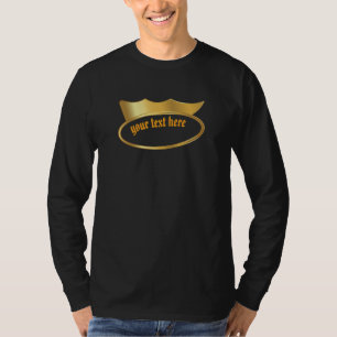 rban Streetwear Gold Krone, Benutzerdefinierter go T-Shirt