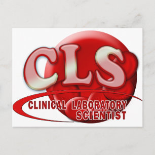 RBC CLS KLINISCHES LABORWISSENSCHAFTLICHES SWOOSH- POSTKARTE