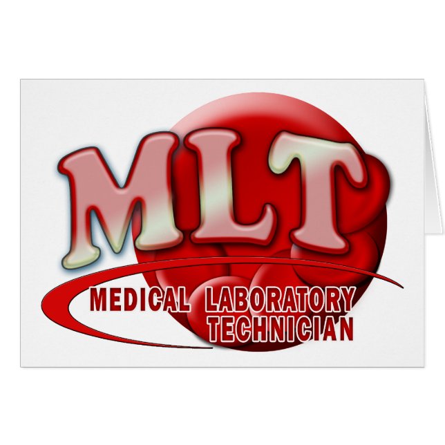 RBC MLT LABORATORY SWOOSH LOGO - MED LABRADOR TECH (Vorderseite (Horizontal))
