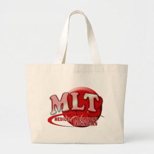 RBC MLT LABORATORY SWOOSH LOGO - MED LABRADOR TECH JUMBO STOFFBEUTEL