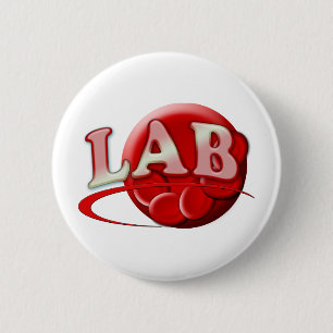RBC MLT LABORATORY SWOOSH LOGO - MEDICAL KLINICAL BUTTON